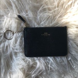 Coach mini keychain wallet